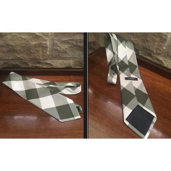 9 VTG Designer Ties Halston Izod JoS. A. Bank, Oscar Del, Brooks Br Cravatteria - Picture 4 of 10